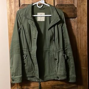 army green jacket